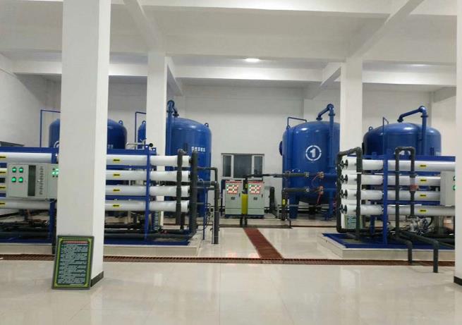 新疆烏魯木齊水廠160噸納濾設備